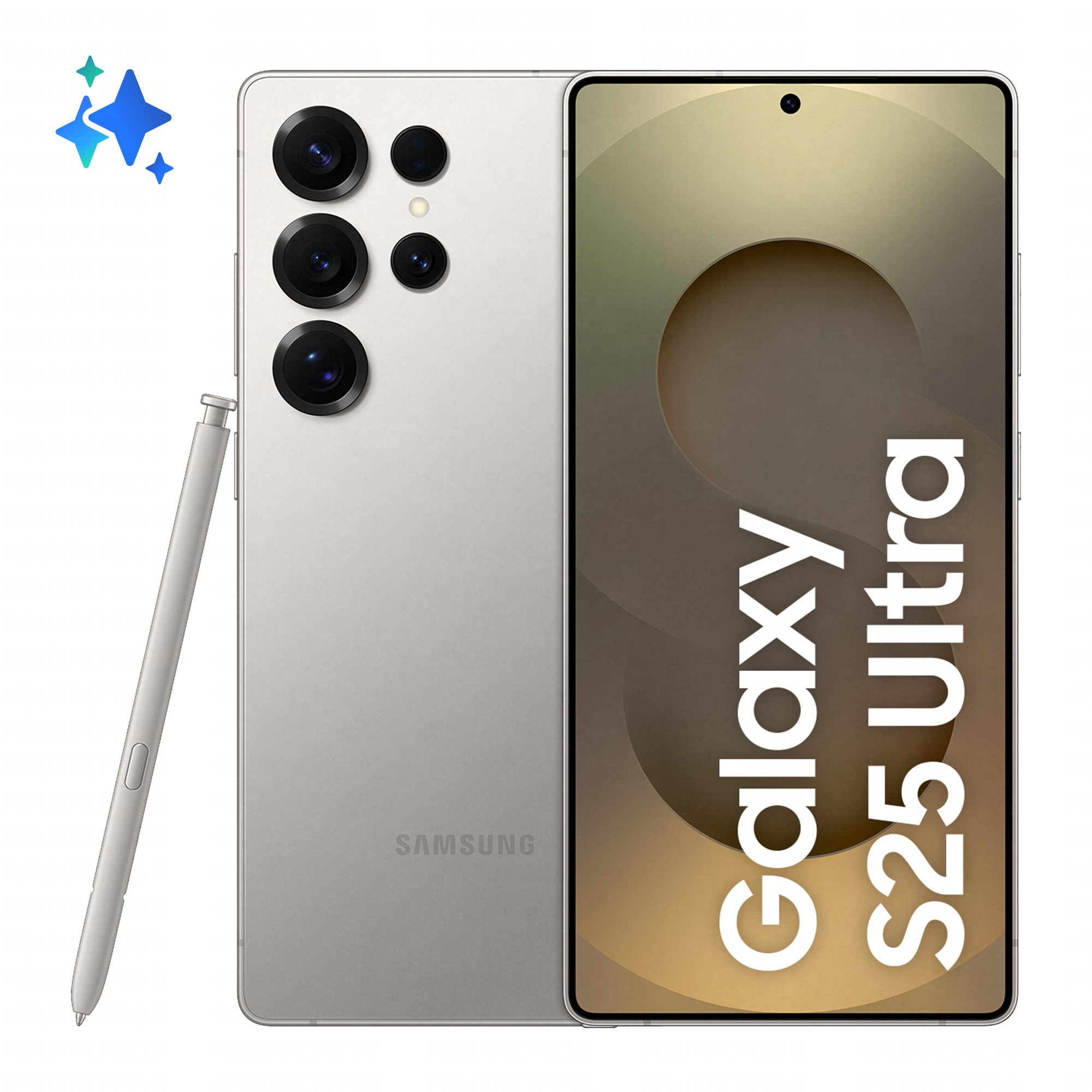 Samsung Galaxy S25 Ultra 17,5 cm (6.9") Dual SIM Android 15 5G USB Type-C 12 GB 256 GB 5000 mAh Grijs, Titanium