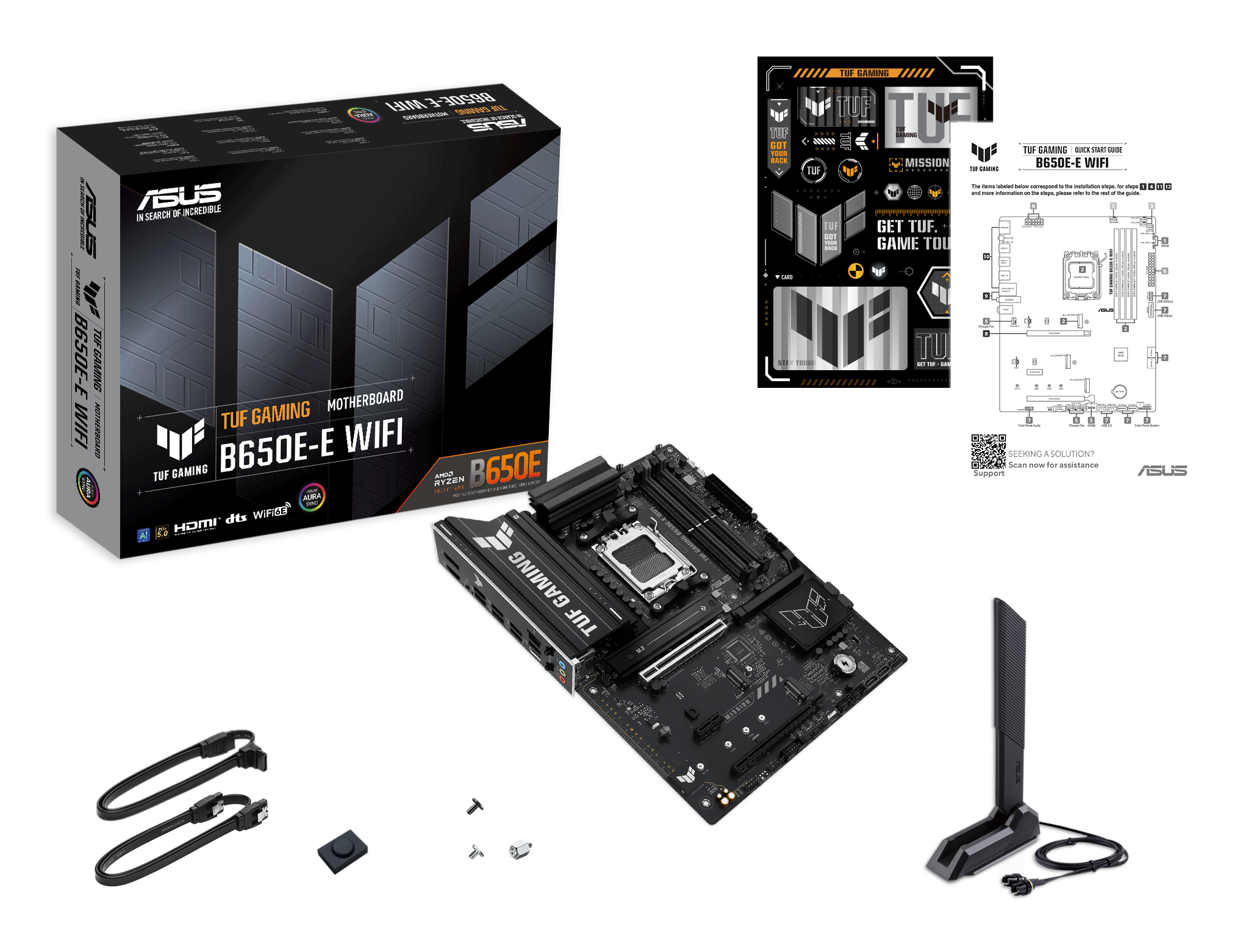 ASUS TUF GAMING B650E-E WIFI AMD B650 Socket AM5 ATX - Afbeelding 9