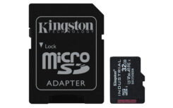 Kingston Technology 32GB microSDHC Industrial C10 A1 pSLC-kaart + SD-adapter