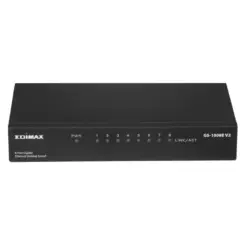 EDIMAX Switch 8x FE GS-1008E V2 Metall Behuizing