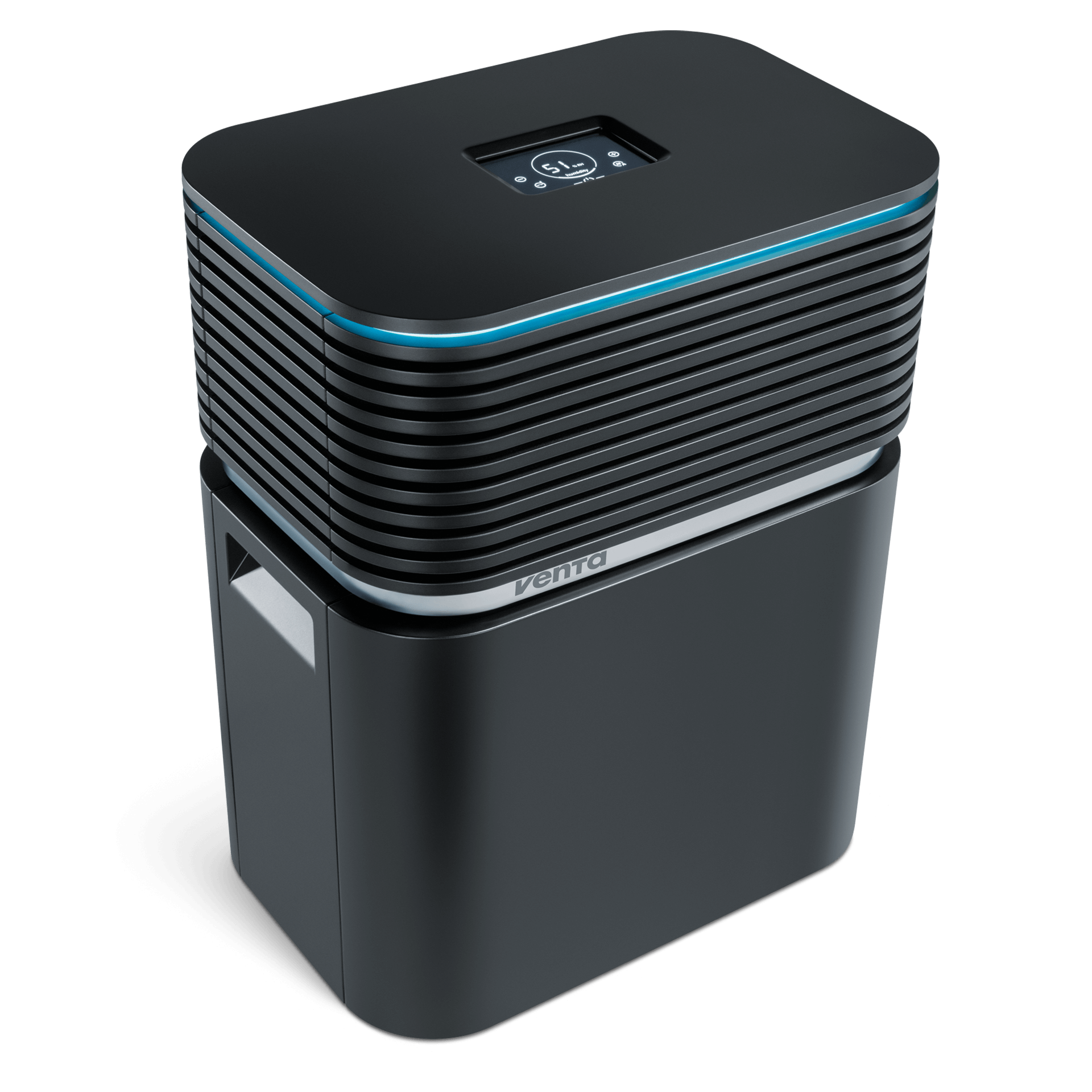 Venta Luftbefeuchter LW74 WiFi AeroStyle schwarz bis 90m2
