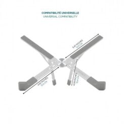 Mobilis Ergonomic Foldable Stand for Laptop & Tablet
