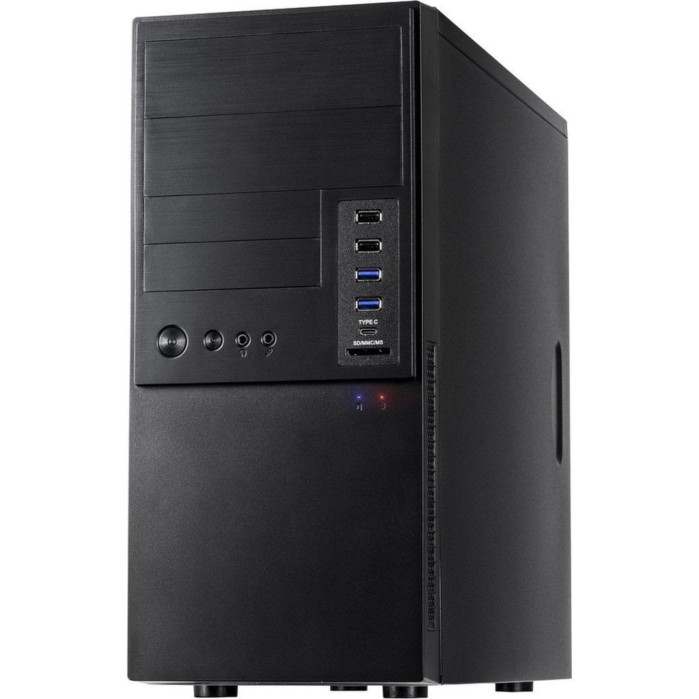 Inter-Tech Behuizing IT-6865 met USB Type C Schnittstelle, zwart