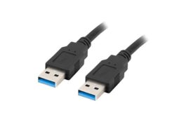 LANBERG USB-A M/M 3.0 Kabel 1,0m schwarz