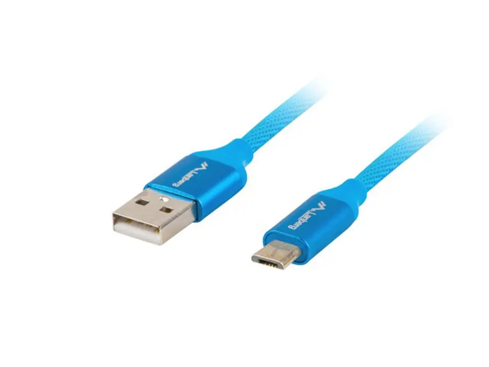 LANBERG USB Micro(M)->USB-A(M) 2.0 Kabel 1,8m PREMIUM QC 3.0