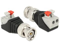 Adapter Delock Terminalblock 2Pin -> BNC stekker