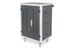 DIGITUS Mob.Ladeschrank Notebooks/Tablets 15,6USB-C 30Pl.zwart (pallet zending)