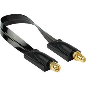 kabelmeister Koaxial HF Fensterdurchführung SMA St-Bu 0,2m