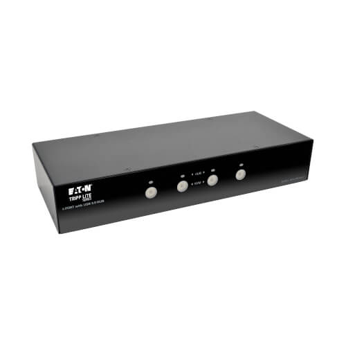 Eaton 4-Port DisplayPort KVM Switch with Audio