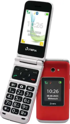 Olympia Mobiltelefon VITUS rood 4G