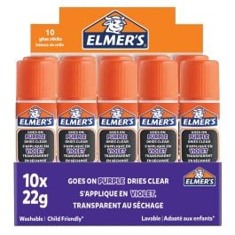 Elmers Klebestift Disappearing Purple 22G 10er Schachtel