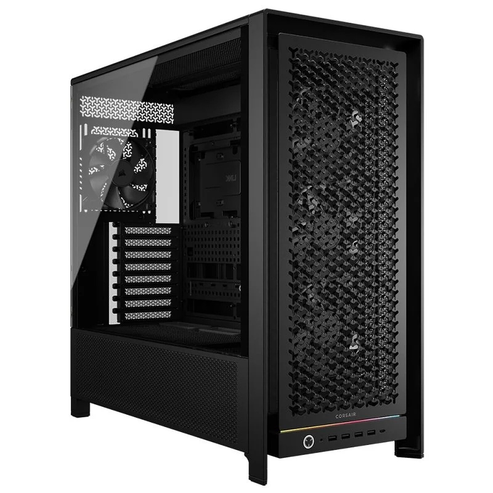 CORSAIR Geh Midi FRAME 5000D Airflow Case, Black