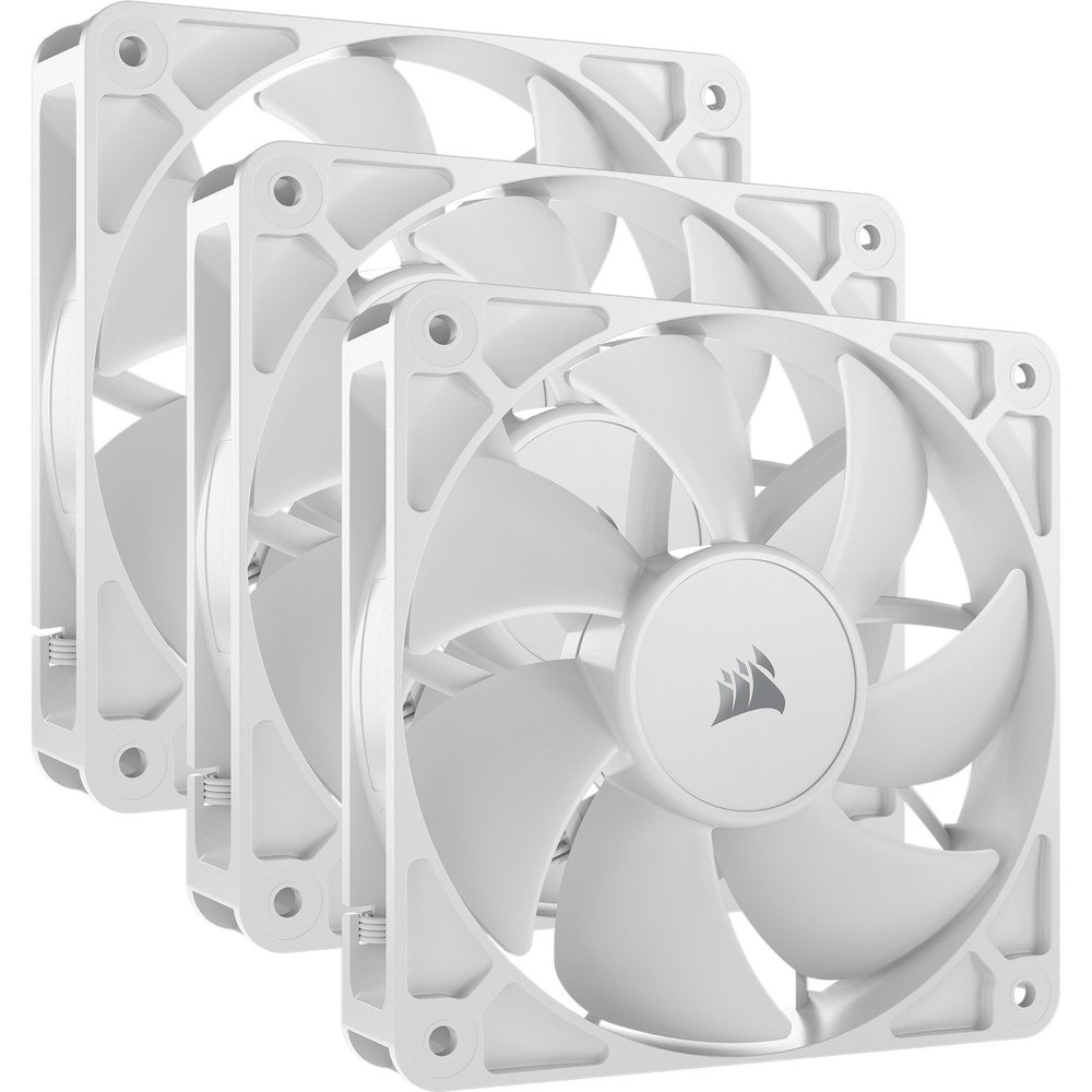 CORSAIR Lüfter 120*120*25 RS120 WHITE PWM Triple Pack