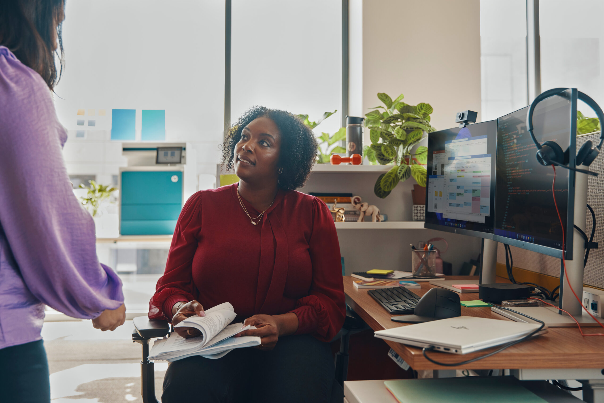 HP Poly Blackwire 3320 Stereo USB-C Headset + USB-C/A adapter - Afbeelding 5