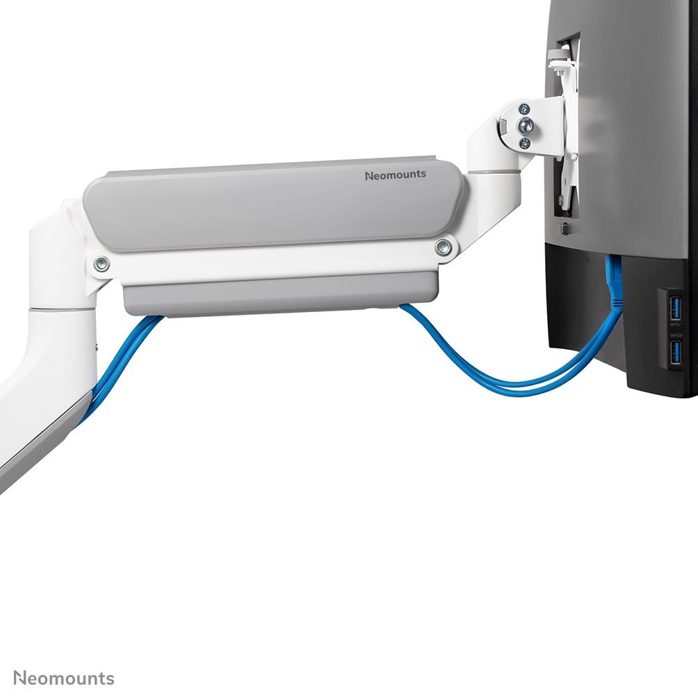 Neomounts DS70-450WH1 Monitorarm 17-42" - gasveer - Topfix - 180°-stop - Afbeelding 9