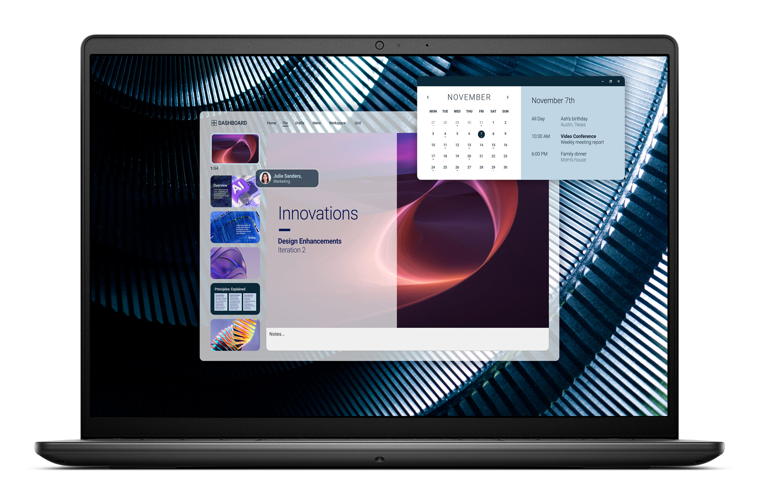 DELL Pro 14 Essential PV14250 Intel Core 5 120U Laptop 35,6 cm (14") Full HD+ 16 GB DDR5-SDRAM 512 GB SSD Wi-Fi 6 (802.11ax) Windows 11 Pro US International Zwart - Afbeelding 3
