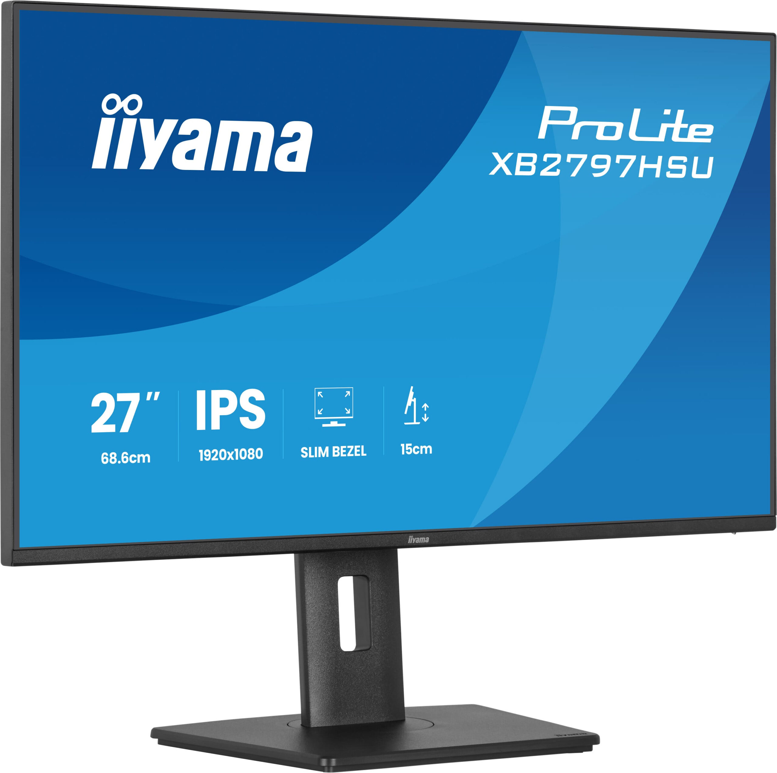 iiyama ProLite XB2797HSU-B1 computer monitor 68,6 cm (27") 1920 x 1080 Pixels Full HD LED Zwart