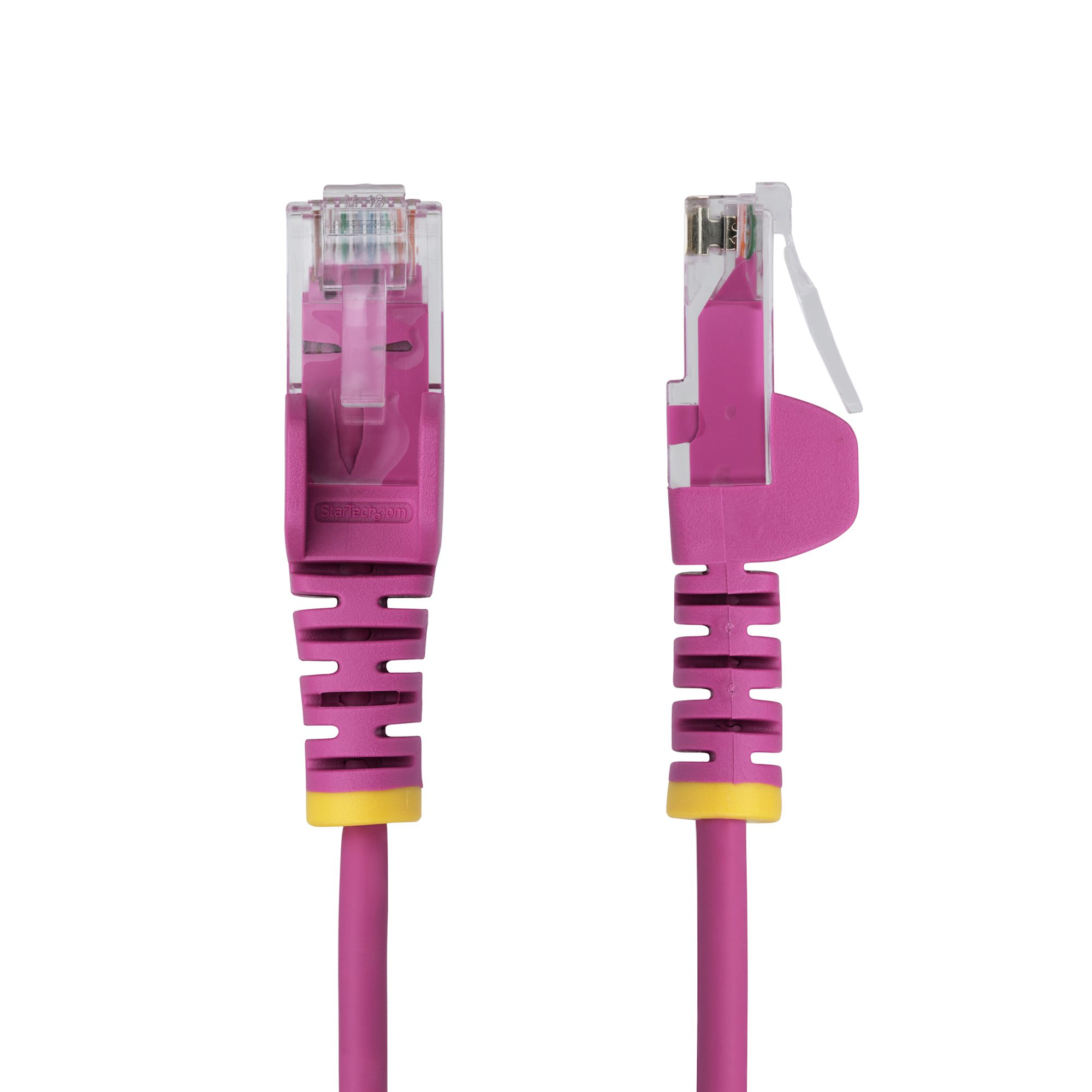 StarTech.com 1,5m Dunne CAT6 Ethernet Kabel, Roze, Snagless, 100W PoE, UTP, LSZH, 28AWG Pure Koperdraad, Slim RJ45 Netwerk Patchkabel met Trekontlasting, Fluke Getest - Afbeelding 3