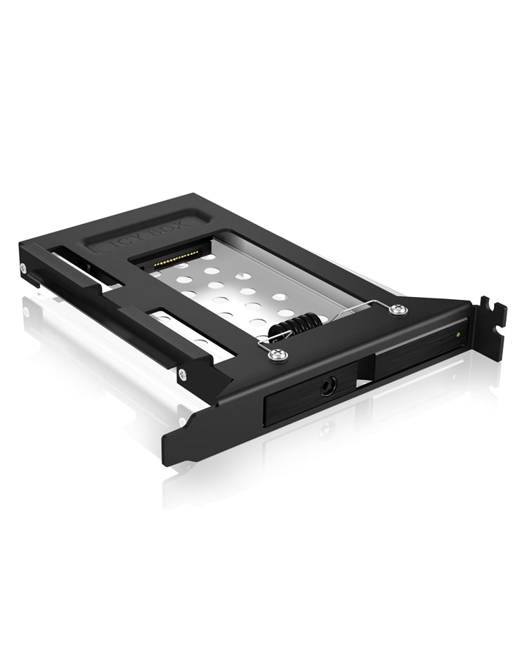 ICY BOX IB-2207StS 8,89 cm (3.5") Opslagschijflade Zwart - Afbeelding 7