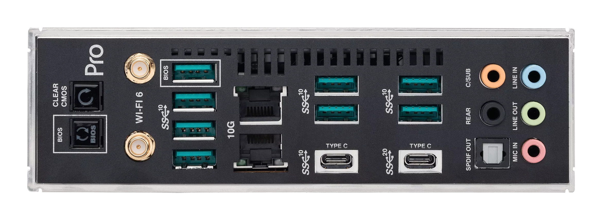 ASUS WRX80E-SAGE SE WIFI AMD WRX80 Socket SP3 Verlengd ATX - Afbeelding 7