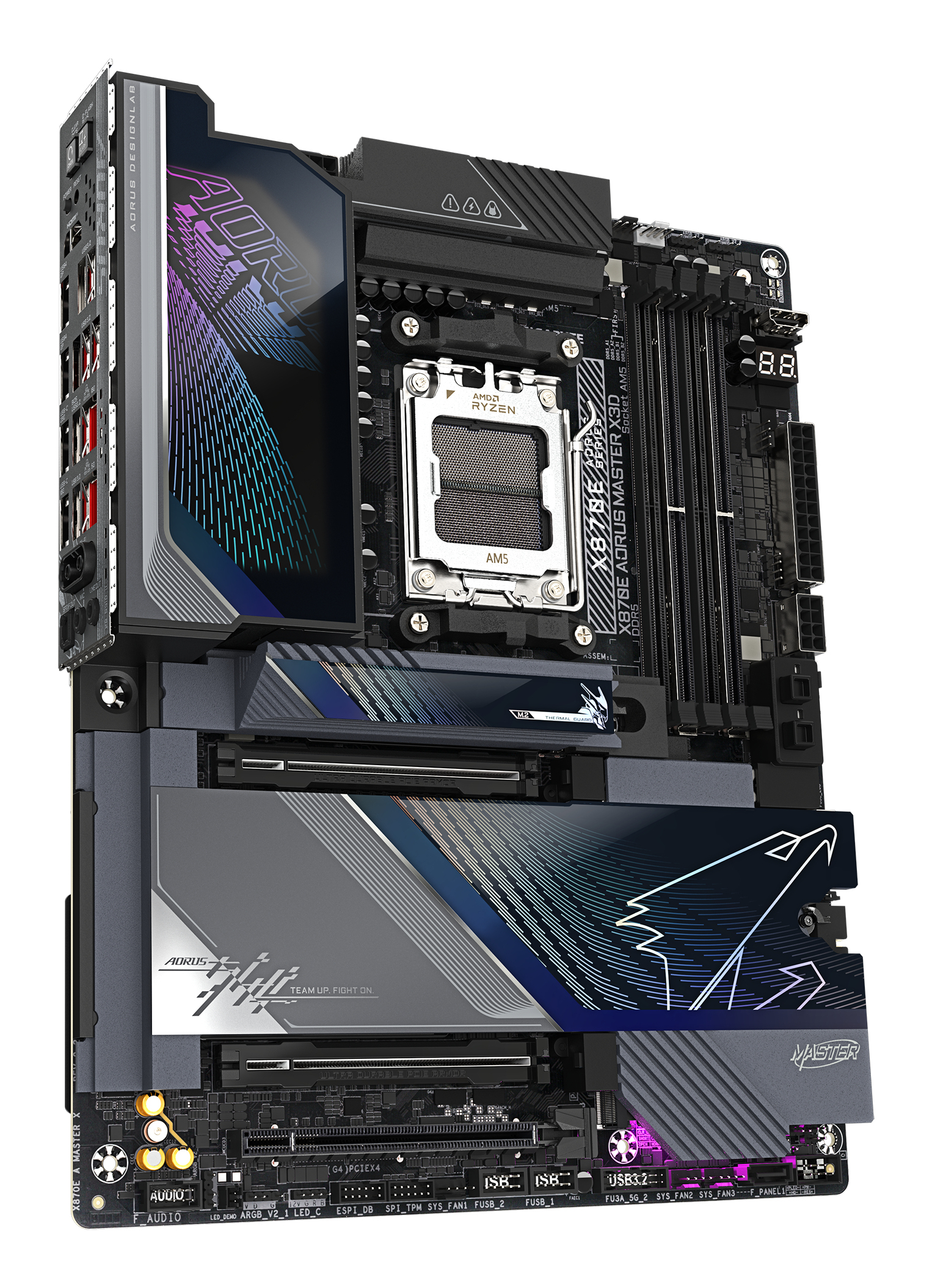 GIGABYTE X870E AORUS MASTER X3D AMD X870E Socket AM5 ATX - Afbeelding 5