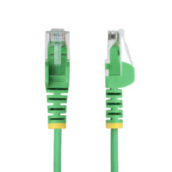 StarTech.com 2,5m Dunne CAT6 Ethernet Kabel, Groen, Snagless, 100W PoE, UTP, LSZH, 28AWG Pure Koperdraad, Slim RJ45 Netwerk Patchkabel met Trekontlasting, Fluke Getest - Afbeelding 3
