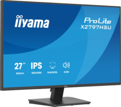 iiyama ProLite X2797HSU-B1 computer monitor 68,6 cm (27") 1920 x 1080 Pixels Full HD LED Zwart - Afbeelding 3