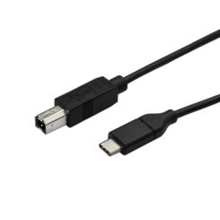 StarTech.com 50cm USB-B naar USB-C Kabel, USB 2.0, Type C naar USB-B Data Transfer Kabel