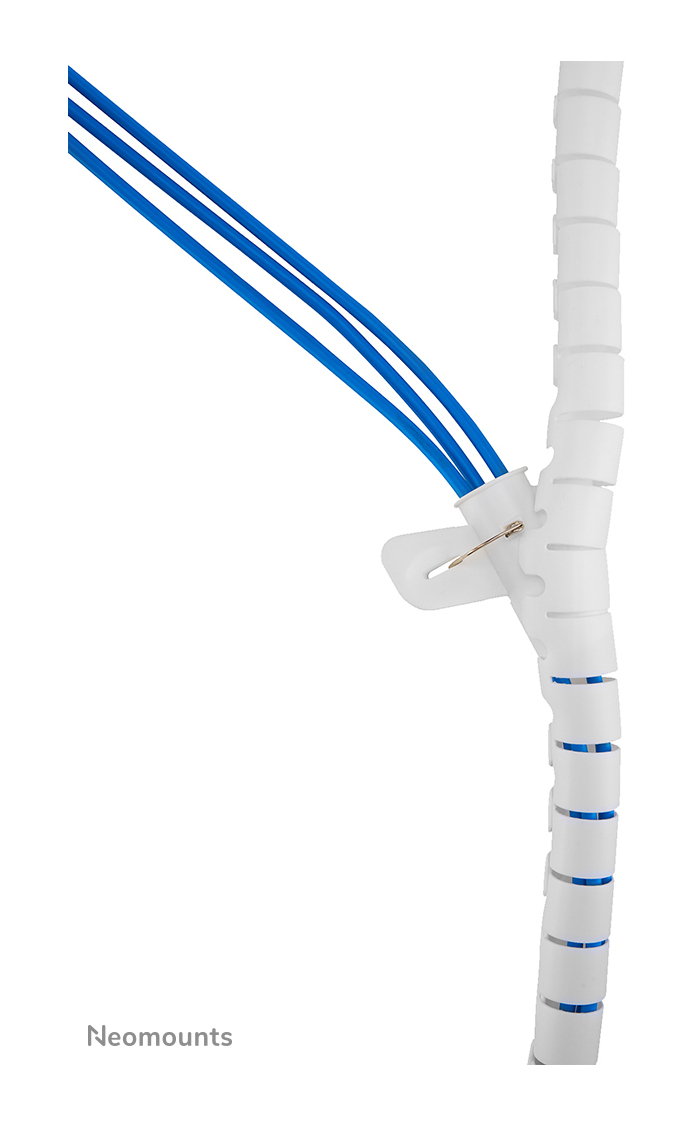 Neomounts ADS06-142WH Kabelspiraal - voor 1-5 kabels - universeel - Afbeelding 5