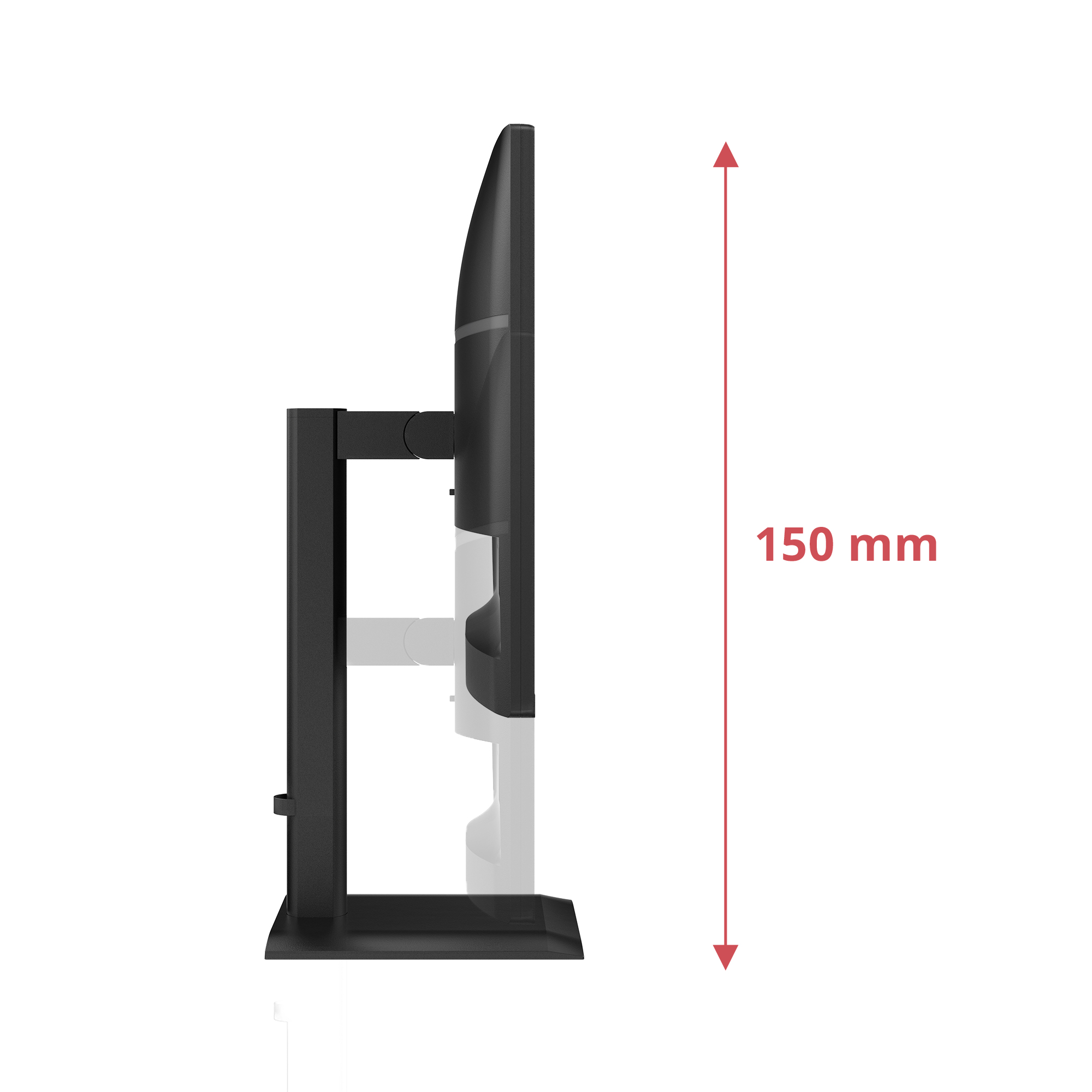 AOC E4 Q27E4U computer monitor 68,6 cm (27") 2560 x 1440 Pixels Quad HD LED Zwart - Afbeelding 6