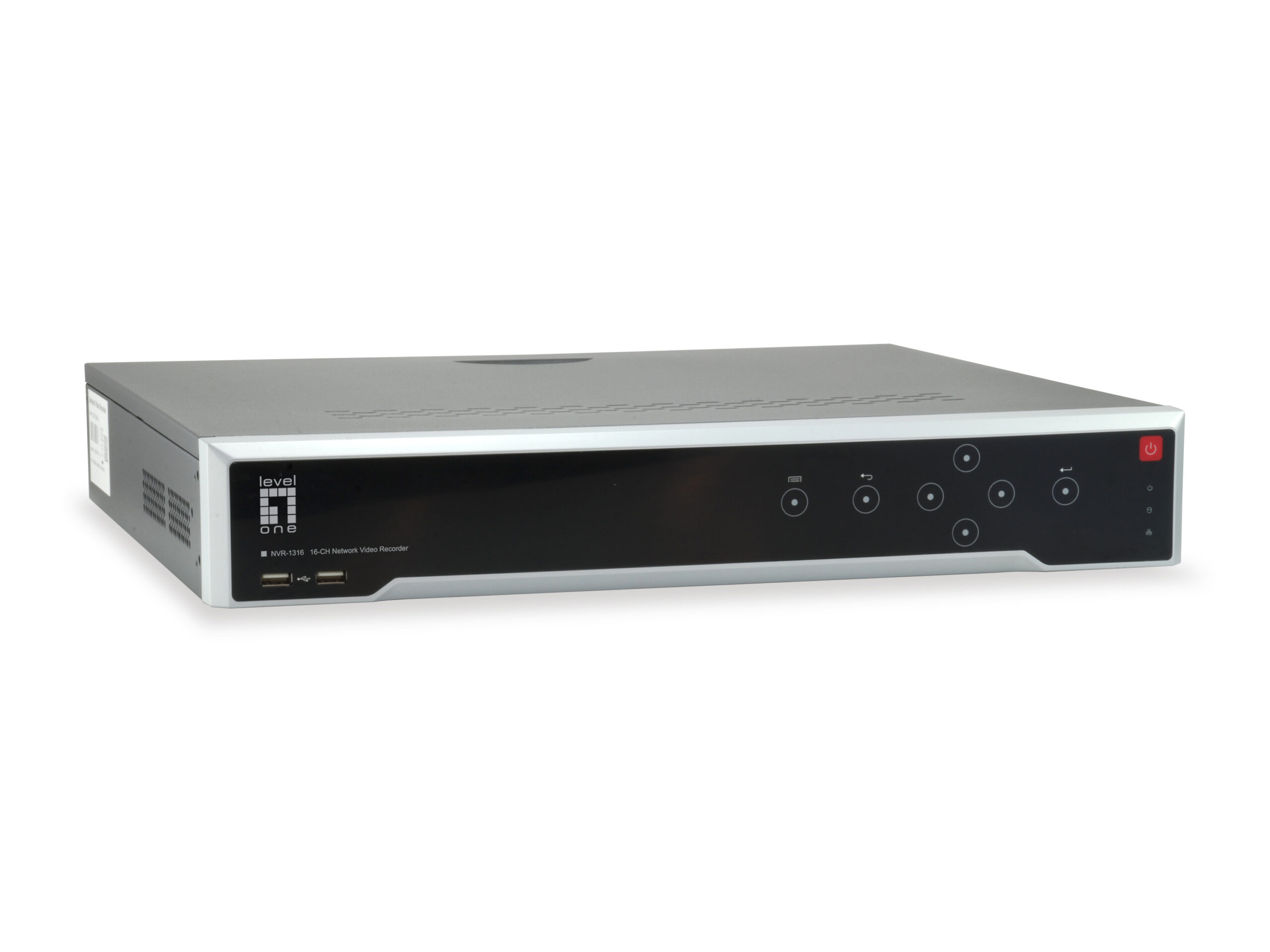 LevelOne NVR-1316 Netwerk Video Recorder (NVR) Zwart - Afbeelding 2
