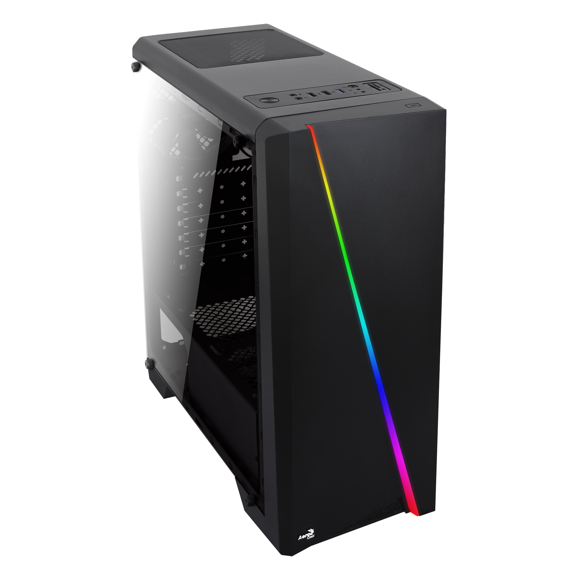 Aerocool Cylon Midi Tower Zwart - Afbeelding 4