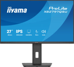 iiyama ProLite XB2797QSU-B1 computer monitor 68,6 cm (27") 2560 x 1440 Pixels Quad HD LED Zwart