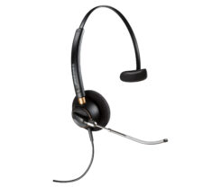 HP Poly EncorePro 510V Monaural Headset VoiceTube met Quick Disconnect