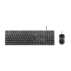 Targus AKM622FR toetsenbord Inclusief muis Universeel USB AZERTY Frans Zwart