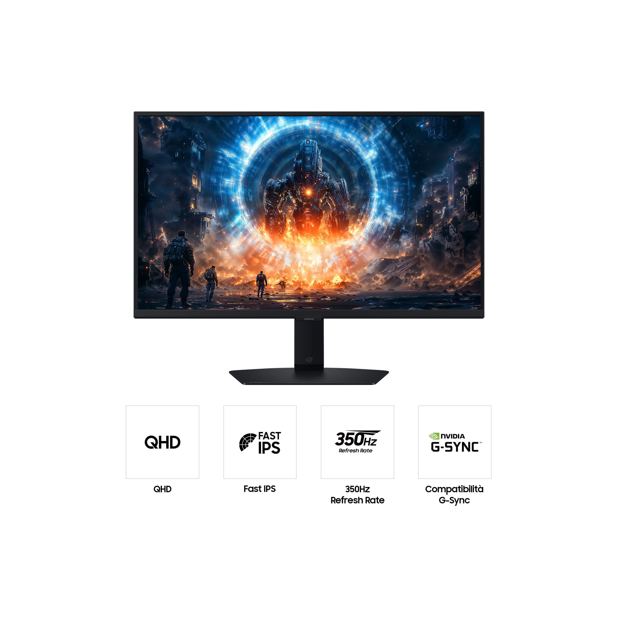 Samsung 27" Odyssey G6 G60F Gaming Monitor - Afbeelding 5