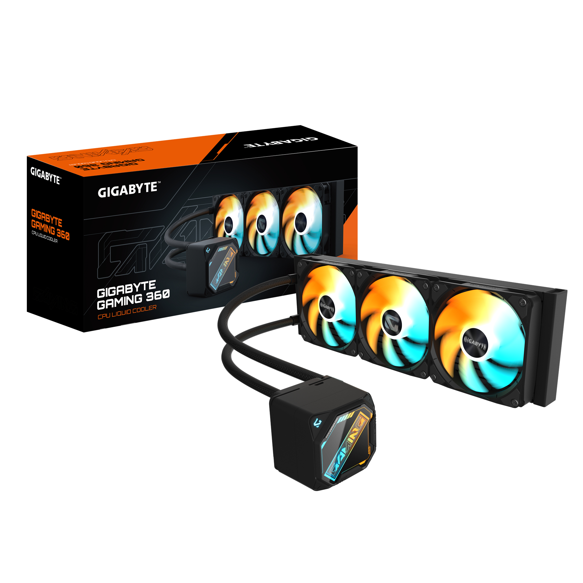 GIGABYTE GAMING 360 Processor Alles-in-één vloeistofkoeler 12 cm Zwart 1 stuk(s) - Afbeelding 2