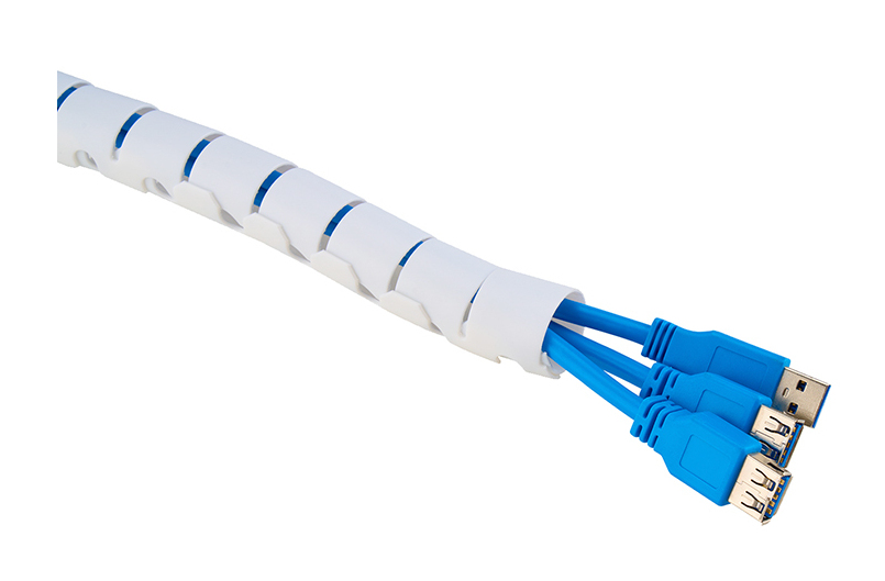 Neomounts ADS06-142WH Kabelspiraal - voor 1-5 kabels - universeel - Afbeelding 4