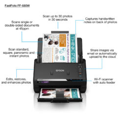Epson FastFoto FF-680W snelle A4-fotoscanner met automatische invoer en Wi-Fi-connectiviteit - Afbeelding 12