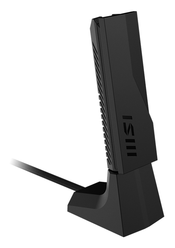 MSI BE6500 WiFi7 USB Stick - Dongle interfacekaart/-adapter USB 3.2 Gen 1 (3.1 Gen 1) - Afbeelding 2