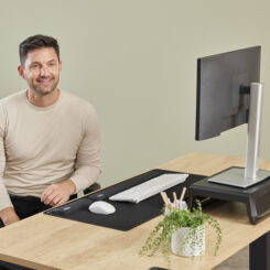 Fellowes Breyta polssteun Silicone Zwart - Afbeelding 5