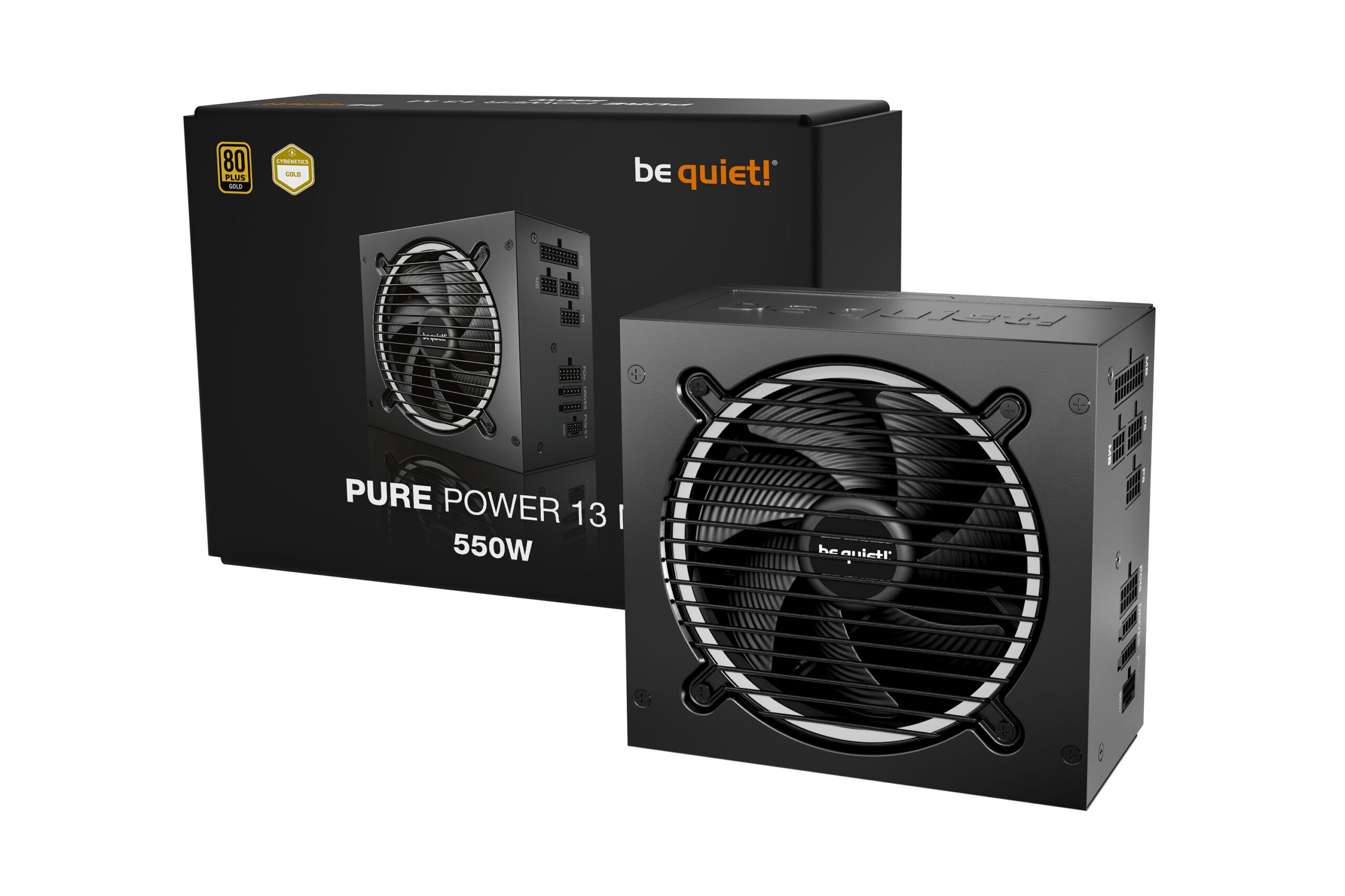 be quiet! Pure Power 13 M | 550W power supply unit 20+4 pin ATX ATX Zwart - Afbeelding 3