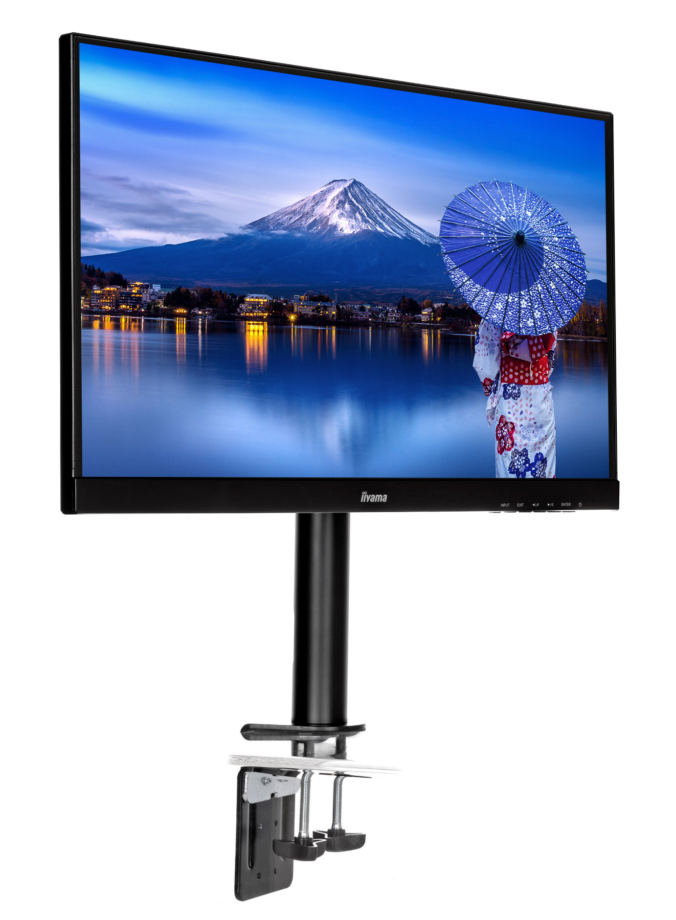 iiyama DS1001C-B1 flat panel bureau steun 81,3 cm (32") Zwart - Afbeelding 2