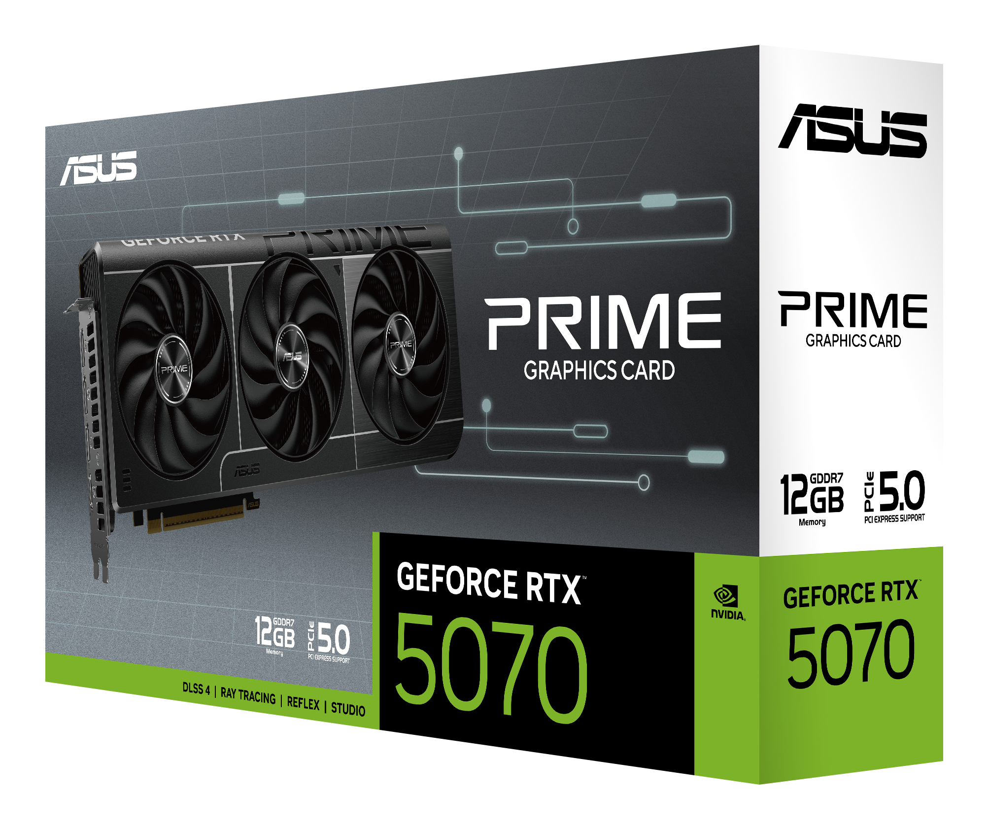 ASUS Prime -RTX5070-12G NVIDIA GeForce RTX 5070 12 GB GDDR7 - Afbeelding 13