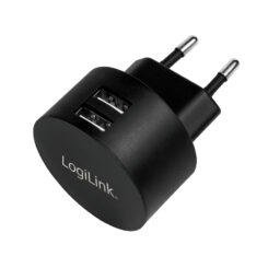 LogiLink PA0218 oplader voor mobiele apparatuur Universeel Zwart AC Binnen