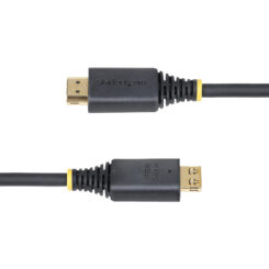 StarTech.com 30cm High Speed HDMI Kabel met Grip Connectors, 4K 60Hz/1440p 144Hz, HDR10/HDCP 2.2/ARC, 18Gbps, UHD HDMI Kabel voor TV/Monitor/Display, TPE - Afbeelding 5