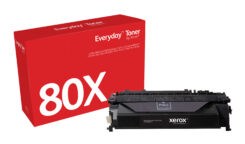 Everyday™ Zwart Toner van Xerox is compatibel met HP 80X (CF280X), Hoge capaciteit