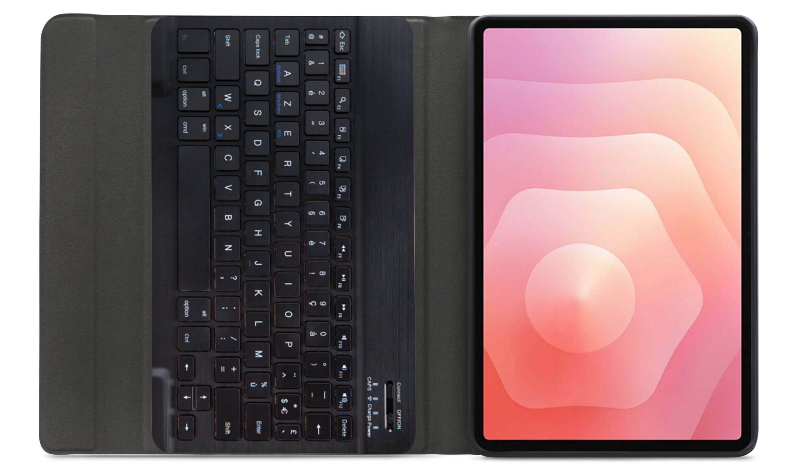 Mobilize Detachable Bluetooth Keyboard Case Samsung Galaxy Tab S11 Black AZERTY - Afbeelding 4