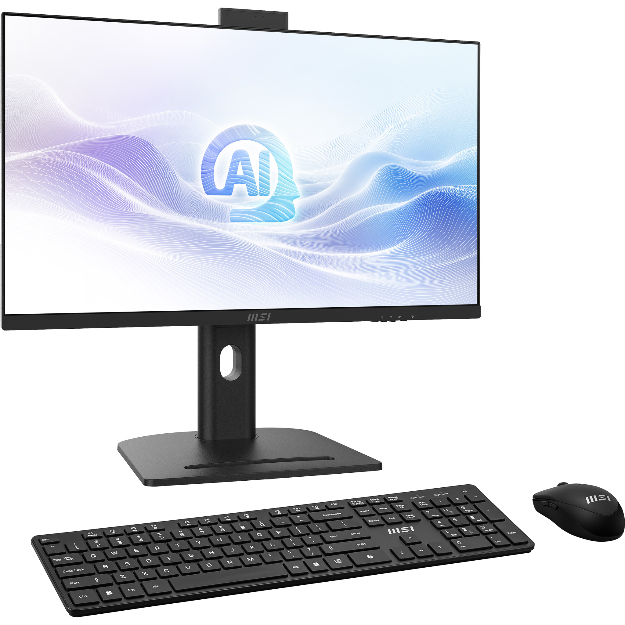 MSI Modern AM273QP AI 1UMG-221AT Intel Core Ultra 7 155H 68,6 cm (27") 2560 x 1440 Pixels Alles-in-één-pc 32 GB DDR5-SDRAM 1 TB SSD Windows 11 Pro Wi-Fi 6E (802.11ax) Zwart - Afbeelding 3