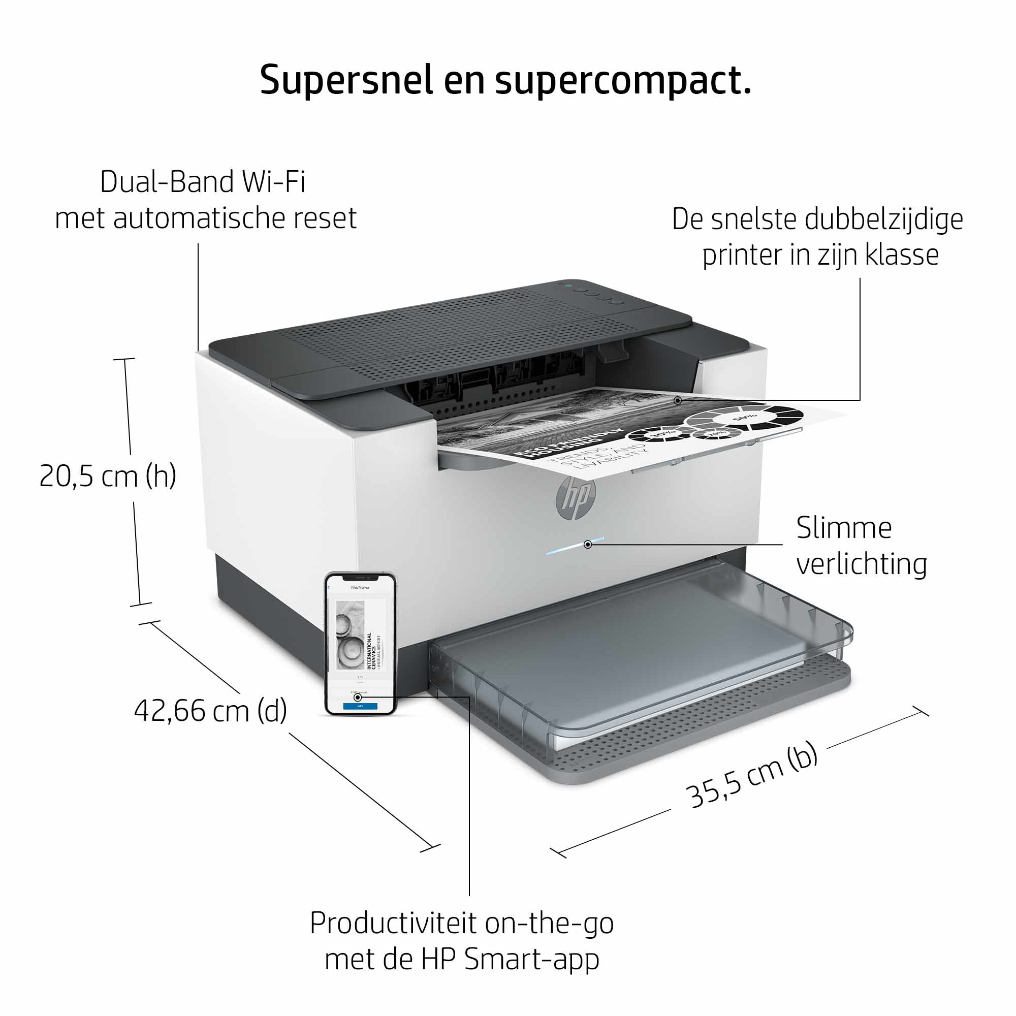 HP LaserJet M209dw printer - Afbeelding 11